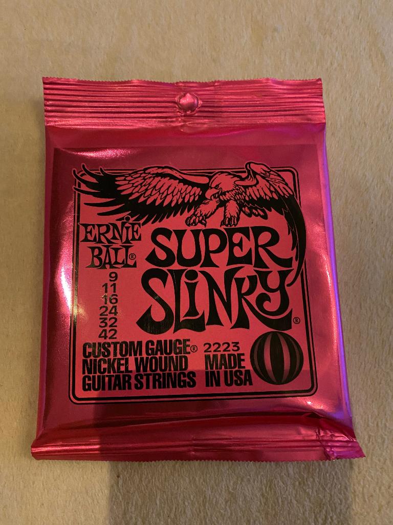 7 stuks nieuwe gitaarsnaren Ernie ball 2223, Ophalen of Verzenden, Nieuw, Elektrische gitaar