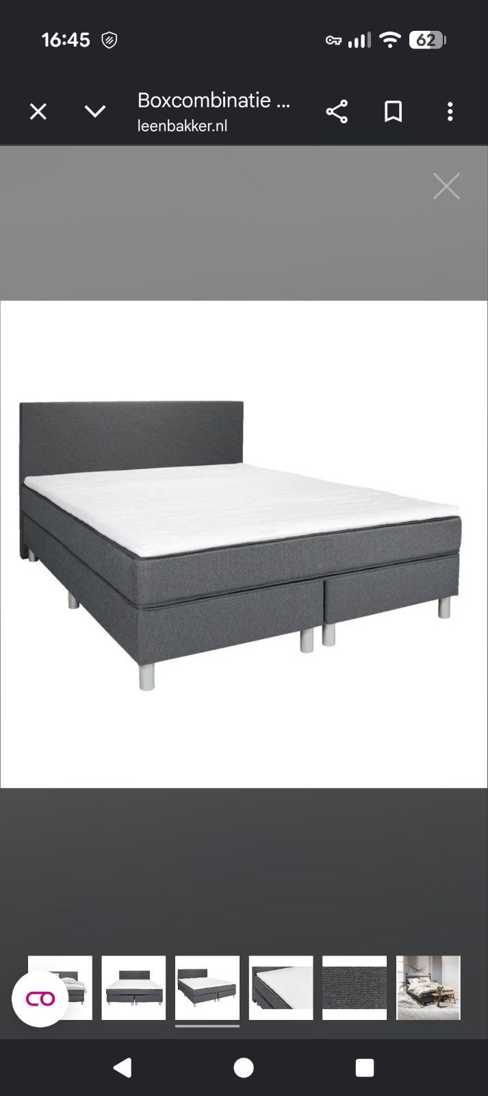 boxspring alta met topper