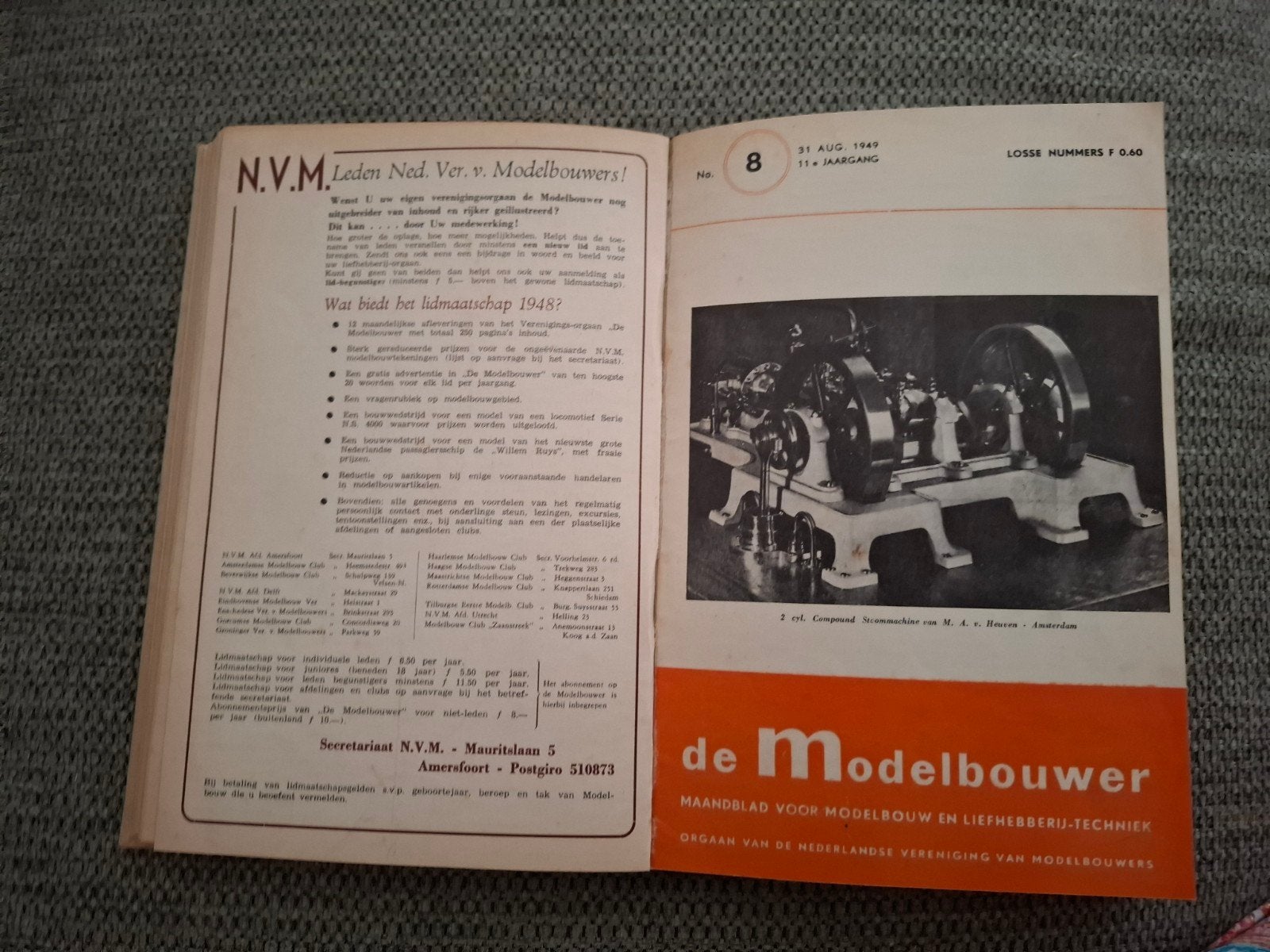 De modelbouwer, Hobby en Vrije tijd, Modelbouw | Boten en Schepen, Ophalen of Verzenden
