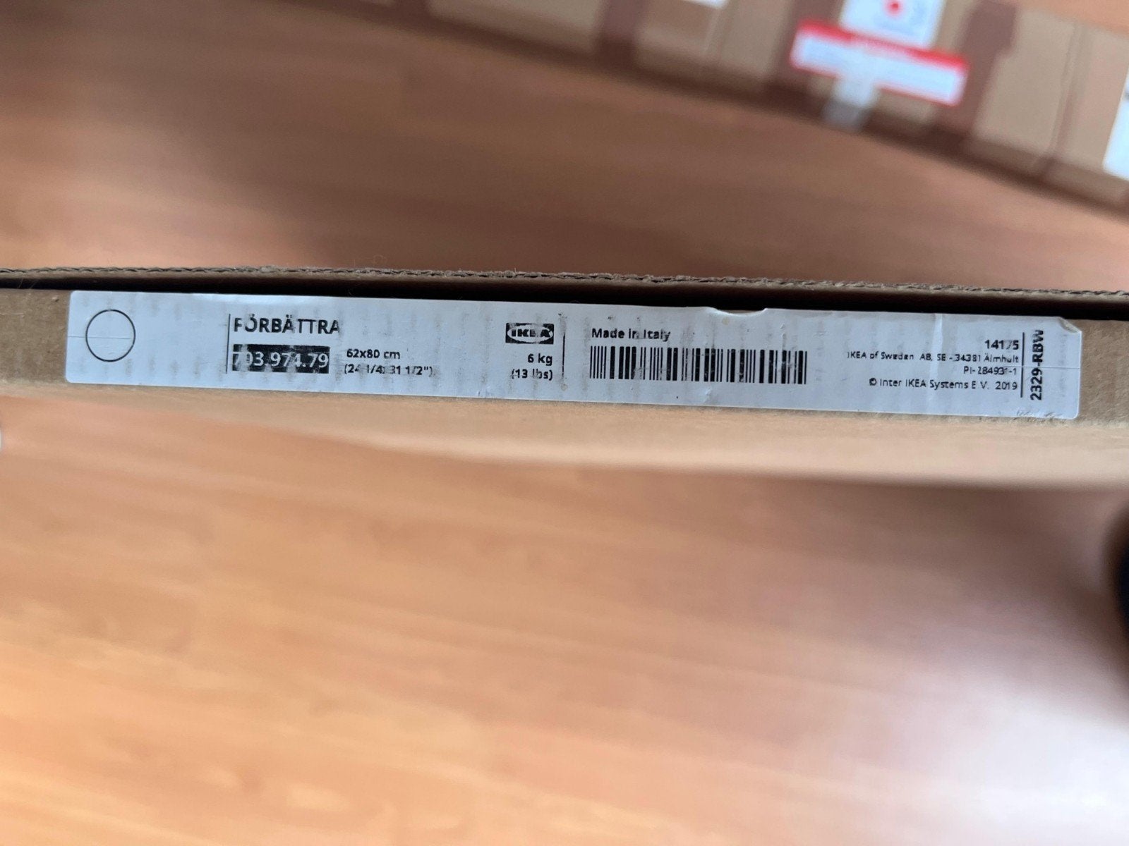 IKEA FÖRBÄTTRA 62x80 cm - Nieuw in verpakking, Ophalen, Nieuw, Minder dan 25 cm, 50 tot 100 cm