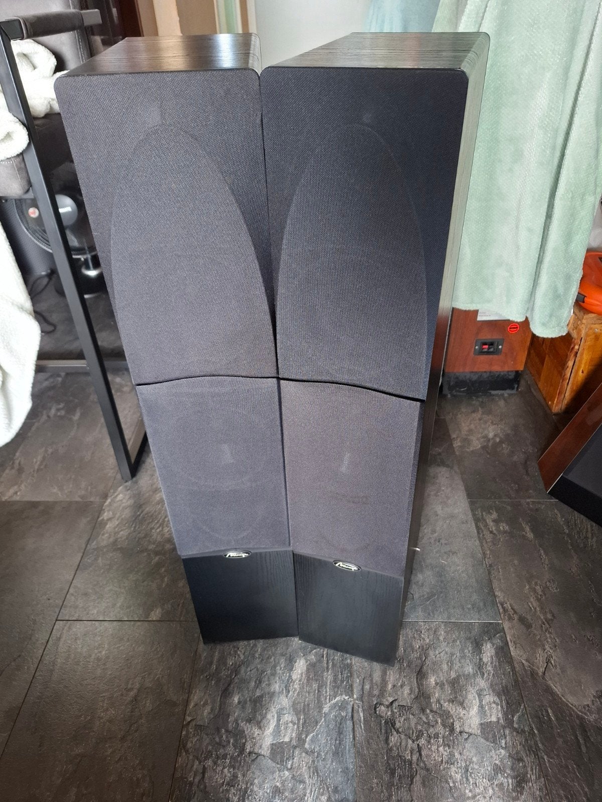 Mirage FRX-Seven Luidsprekers - Krachtig Geluid, Audio, Tv en Foto, Luidsprekers, Gebruikt, 120 watt of meer, Front, Rear of Stereo speakers