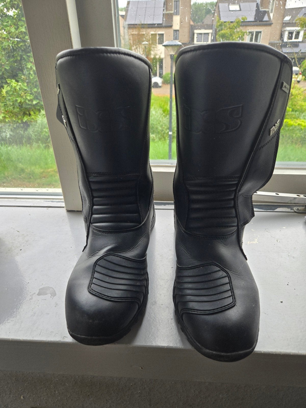 Zwarte Ixs motorlaarzen, maat 44, Ophalen