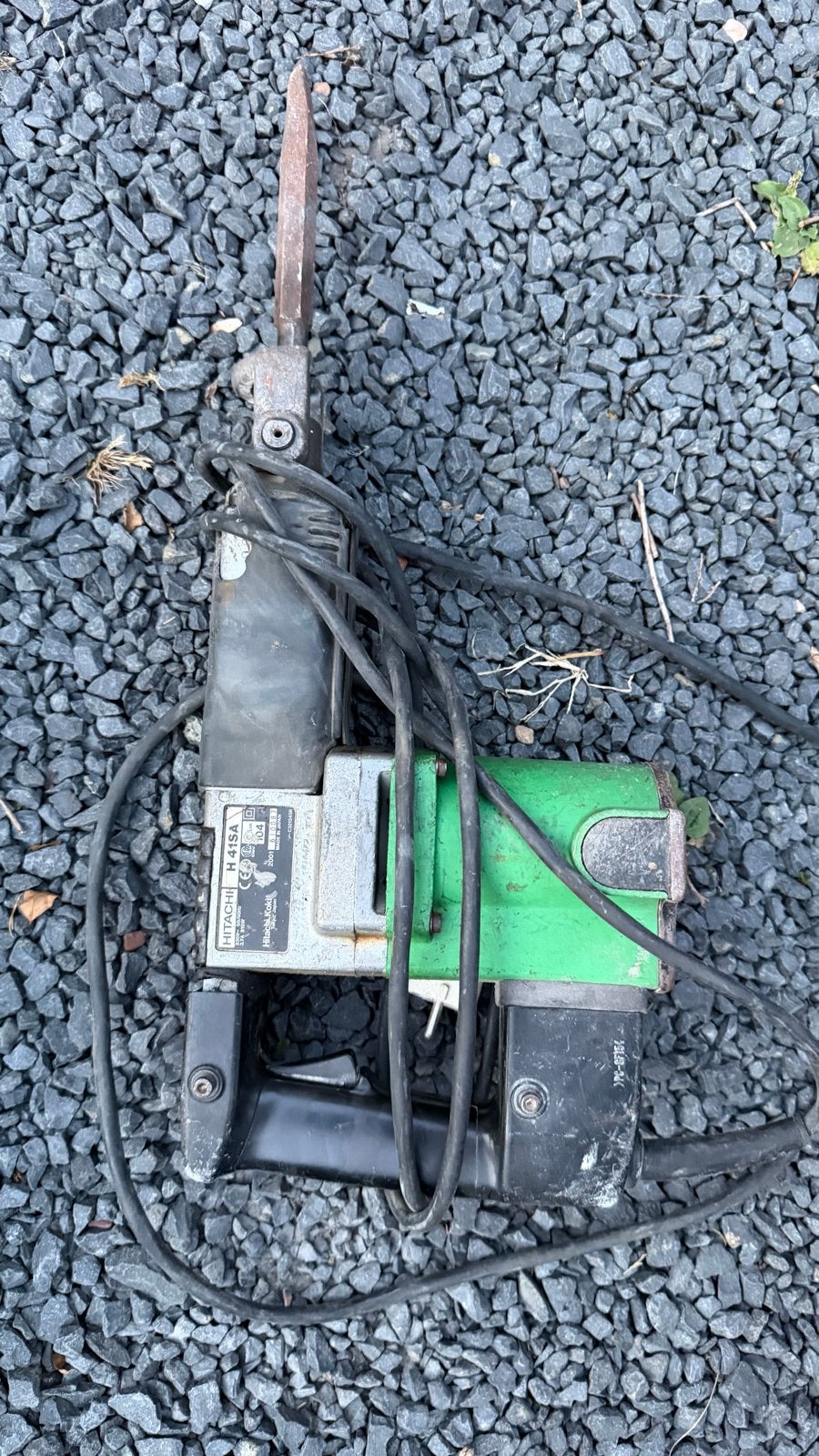 Hitachi H 41SA Boorhamer Breekhamer - Koolborstels te vervan, Ophalen, Gebruikt, 600 watt of meer, Boor- en/of Breekhamer