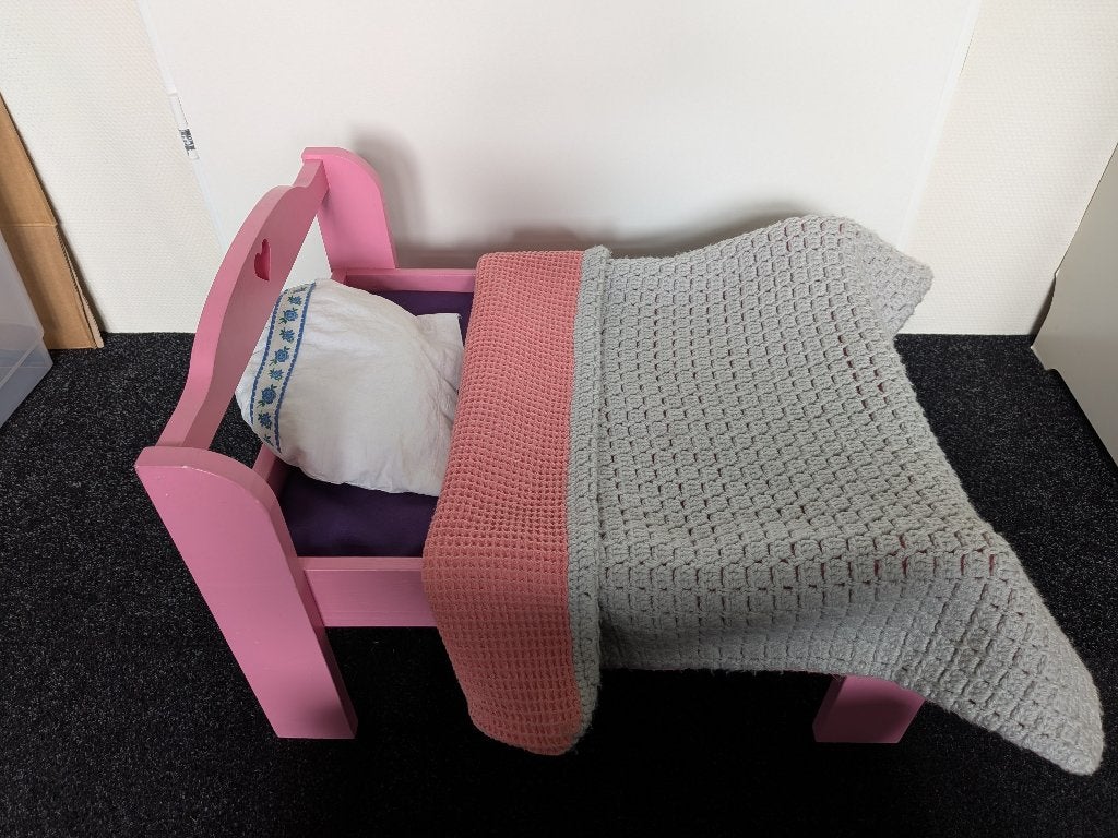 Poppen bed, Kinderen en Baby's, Ophalen, Zo goed als nieuw, Babypop