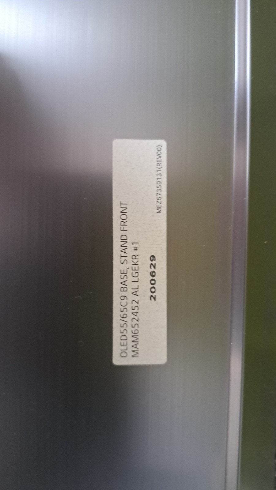 Foto 3 van LG OLED55/65C9 TV Voet - Zo goed als nieuw