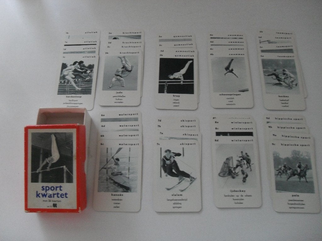 jumbo sport kwartet, Ophalen of Verzenden, Gebruikt, Joker(s)