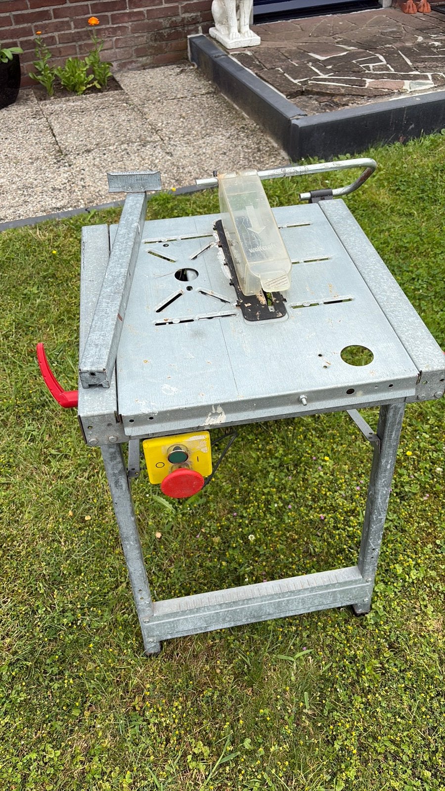 Zaagtafel wolfcraft met metabo circelzaag, Ophalen, Gebruikt, Cirkelzaag, 30 tot 70 mm