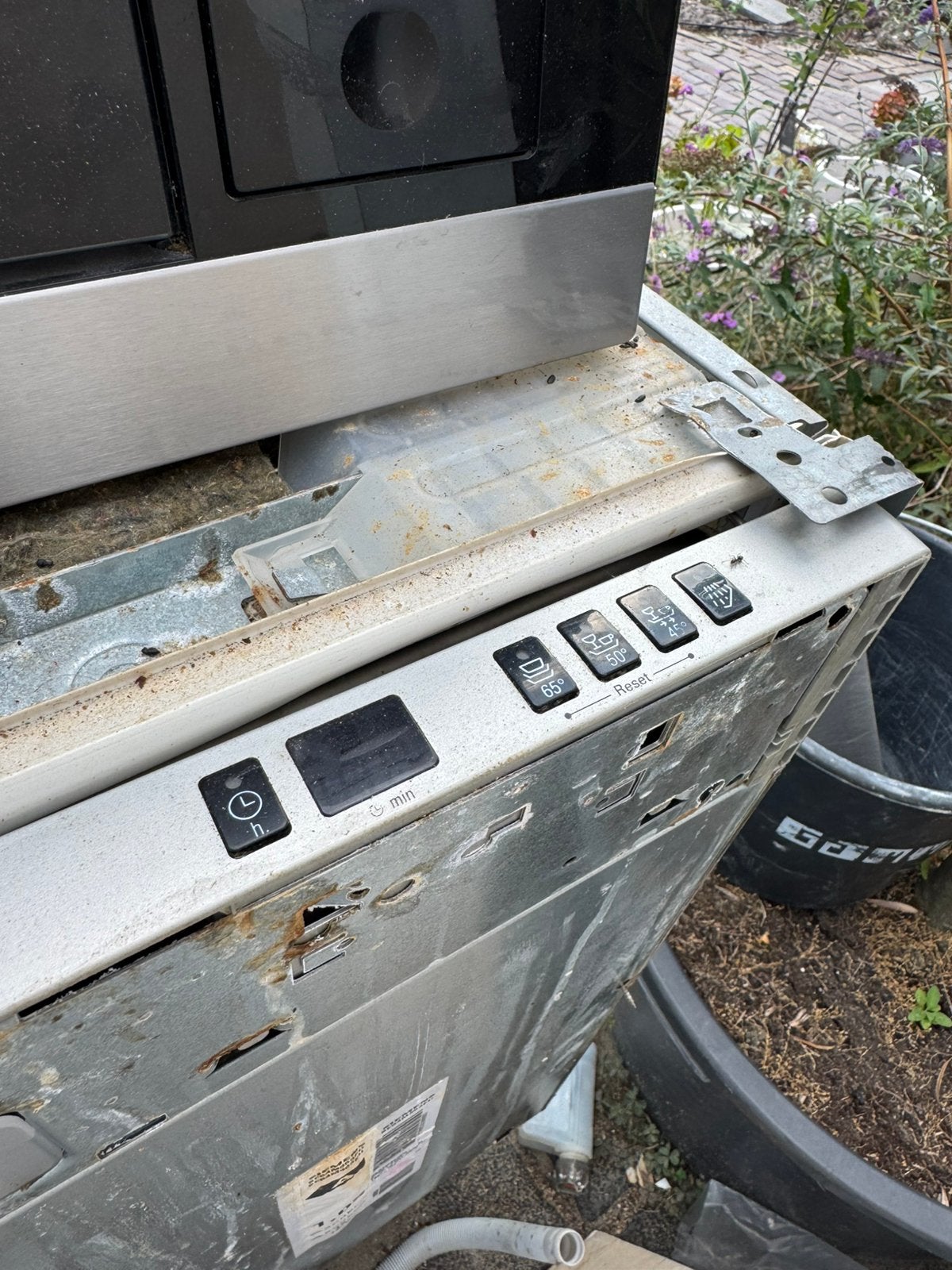 Siemens inbouw vaatwasser, Ophalen, Gebruikt, Minder dan 85 cm, 60 cm of meer