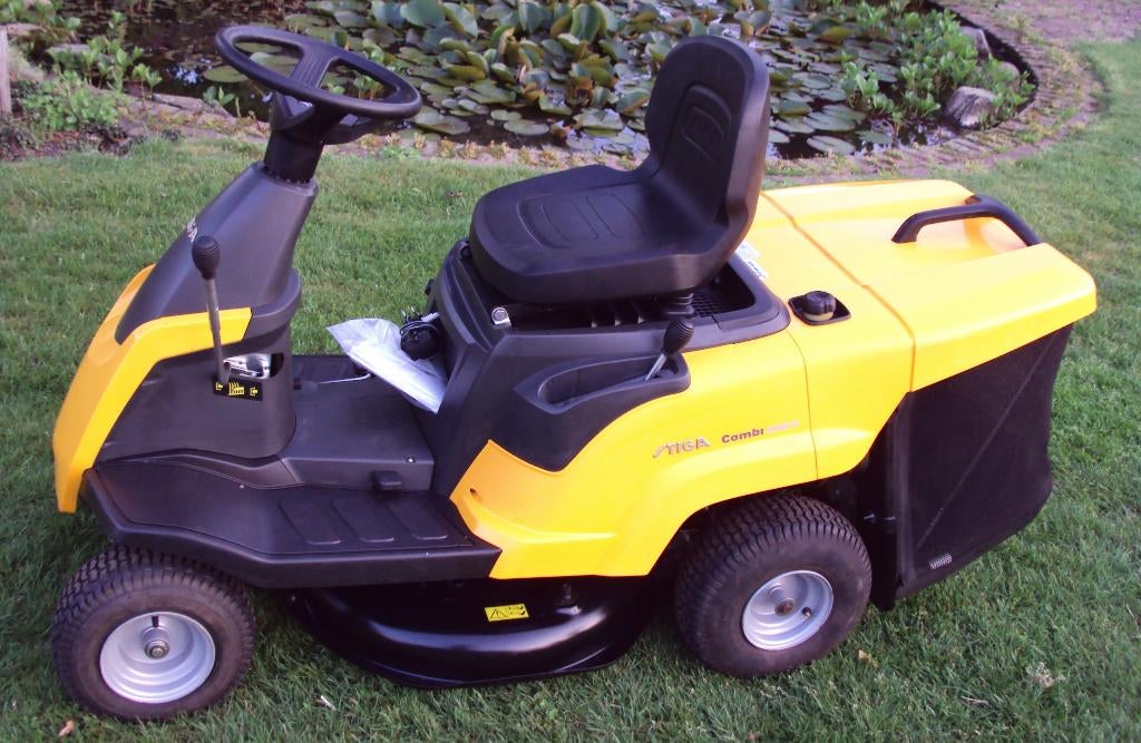 Wendbare Stiga 1066HQ zitmaaier met Honda motor, Ophalen, Stiga, Zo goed als nieuw, 90 tot 120 cm
