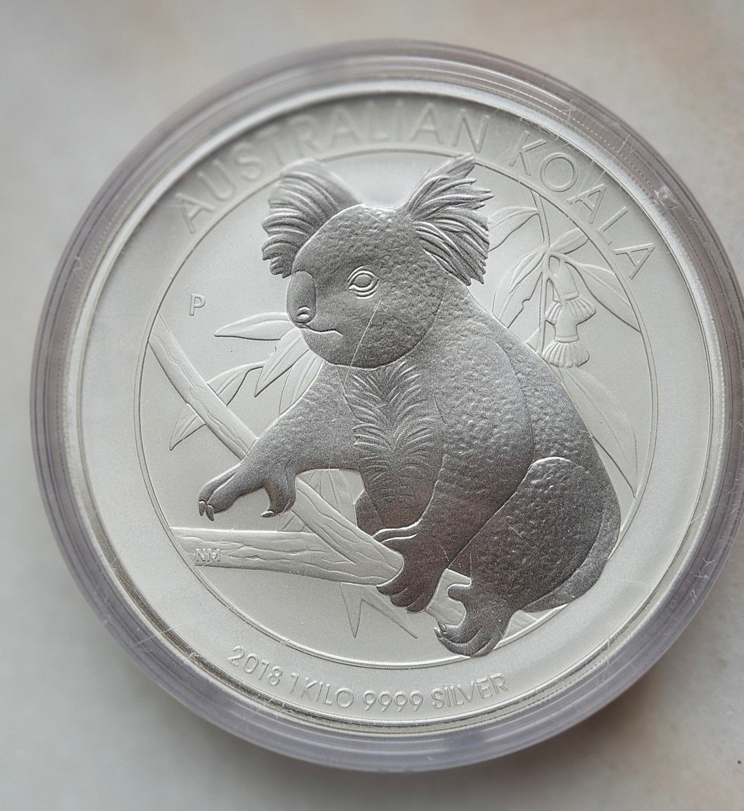 1 kilo koala 2018, Ophalen of Verzenden, Zilver