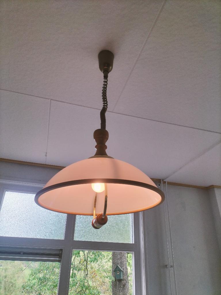 Vintage/ Retro Steinhauer trekpendel hang lamp #3, Ophalen of Verzenden, Huis en Inrichting
