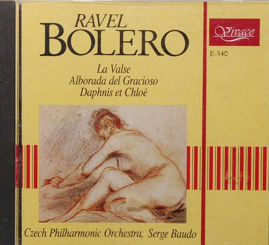 Ravel - Bolero CD Tsjechisch Filharmonisch Orkest, Verzenden, Overige componisten, Modernisme tot heden, Zo goed als nieuw