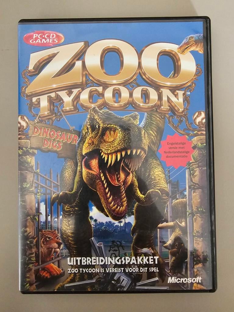 Pc game Zoo Tycoon dinosaur digs, Spelcomputers en Games, 1 speler, Ophalen of Verzenden, Zo goed als nieuw, Vanaf 3 jaar