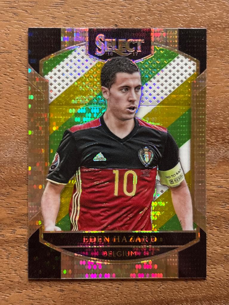 Eden Hazard Panini Select Soccer 2016-17 Spelerskaart, Ophalen of Verzenden, Zo goed als nieuw, Buitenlandse clubs, Spelerskaart