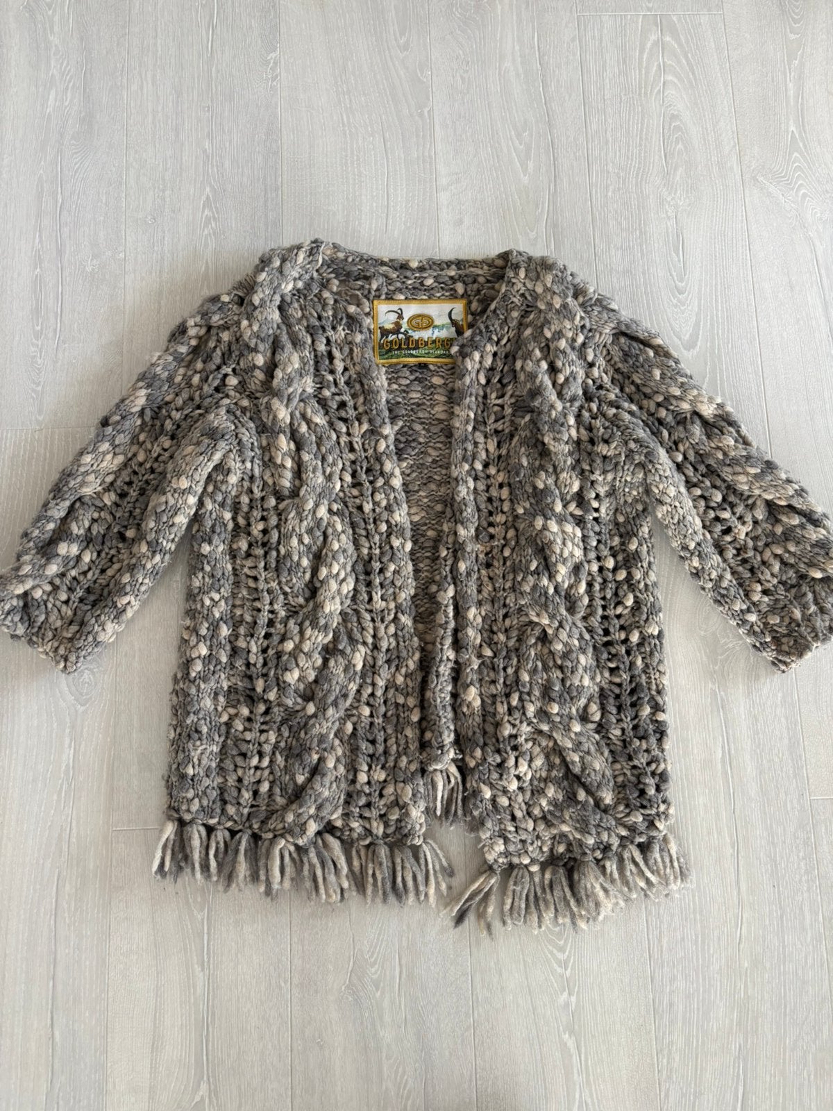 Goldbergh gebreid vest 38 / M, Ophalen of Verzenden, Zo goed als nieuw, Maat 38/40 (M), Grijs
