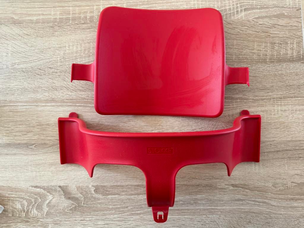 Stokke Tripp Trapp baby/kinderset, Ophalen of Verzenden, Zo goed als nieuw, Meegroeistoel, Stoelverkleiner