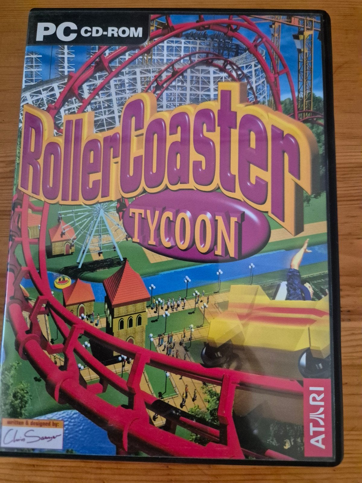 RollerCoaster Tycoon PC CD-ROM, Spelcomputers en Games, Games | Pc, 1 speler, Ophalen of Verzenden, Zo goed als nieuw, Vanaf 3 jaar