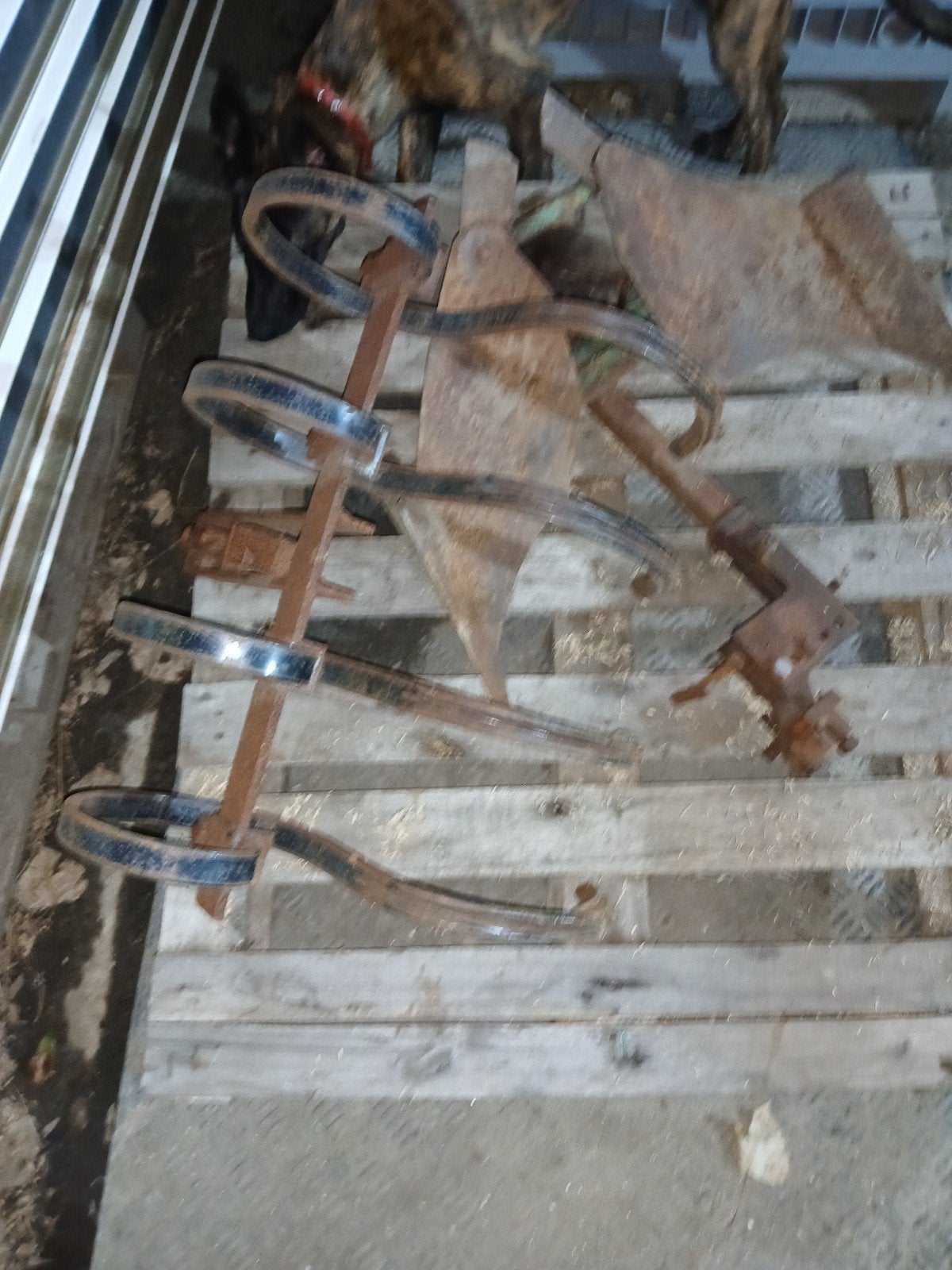 Ploeg, tuinfrees en cultivator tand voor landbewerking, Ophalen, Gebruikt