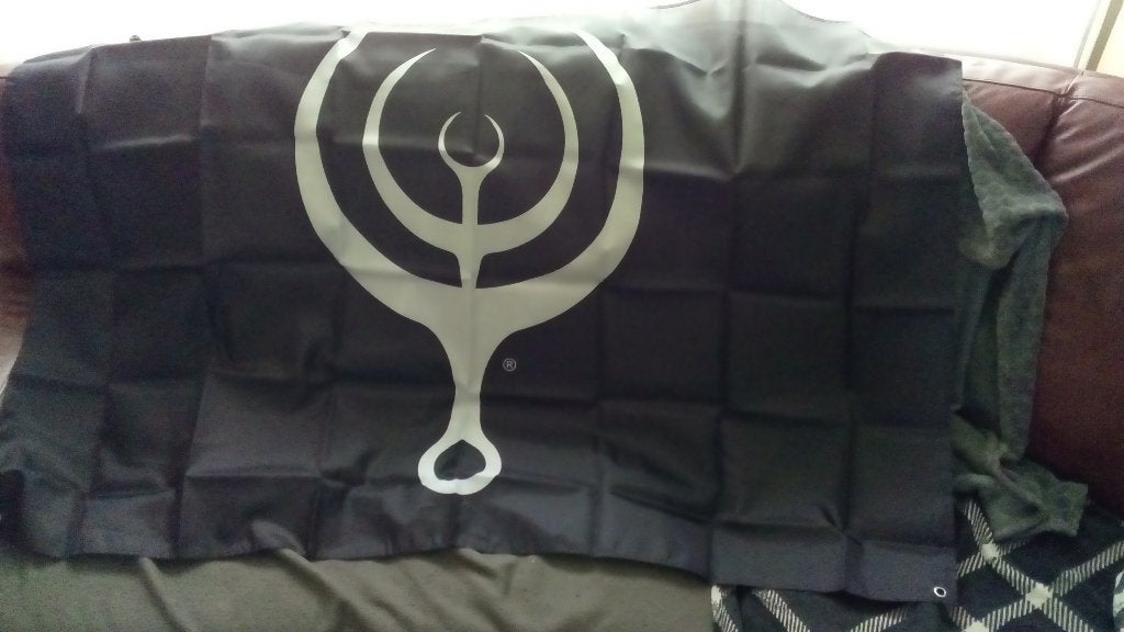 stlth vlag ruffneck techno, Diversen, Vlaggen en Wimpels, Nieuw, Ophalen of Verzenden