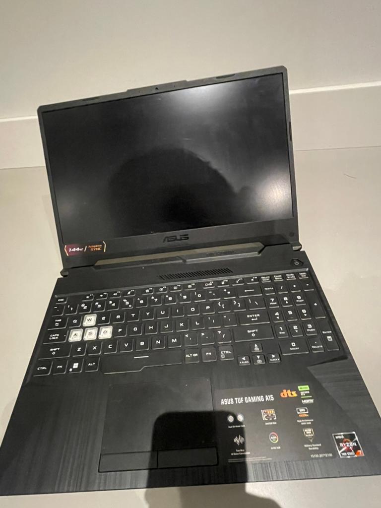 Asus Tuf Gaming A15 Laptop, Computers en Software, Windows Laptops, Zo goed als nieuw, 15 inch, SSD, 4 Ghz of meer, 16 GB, Qwerty
