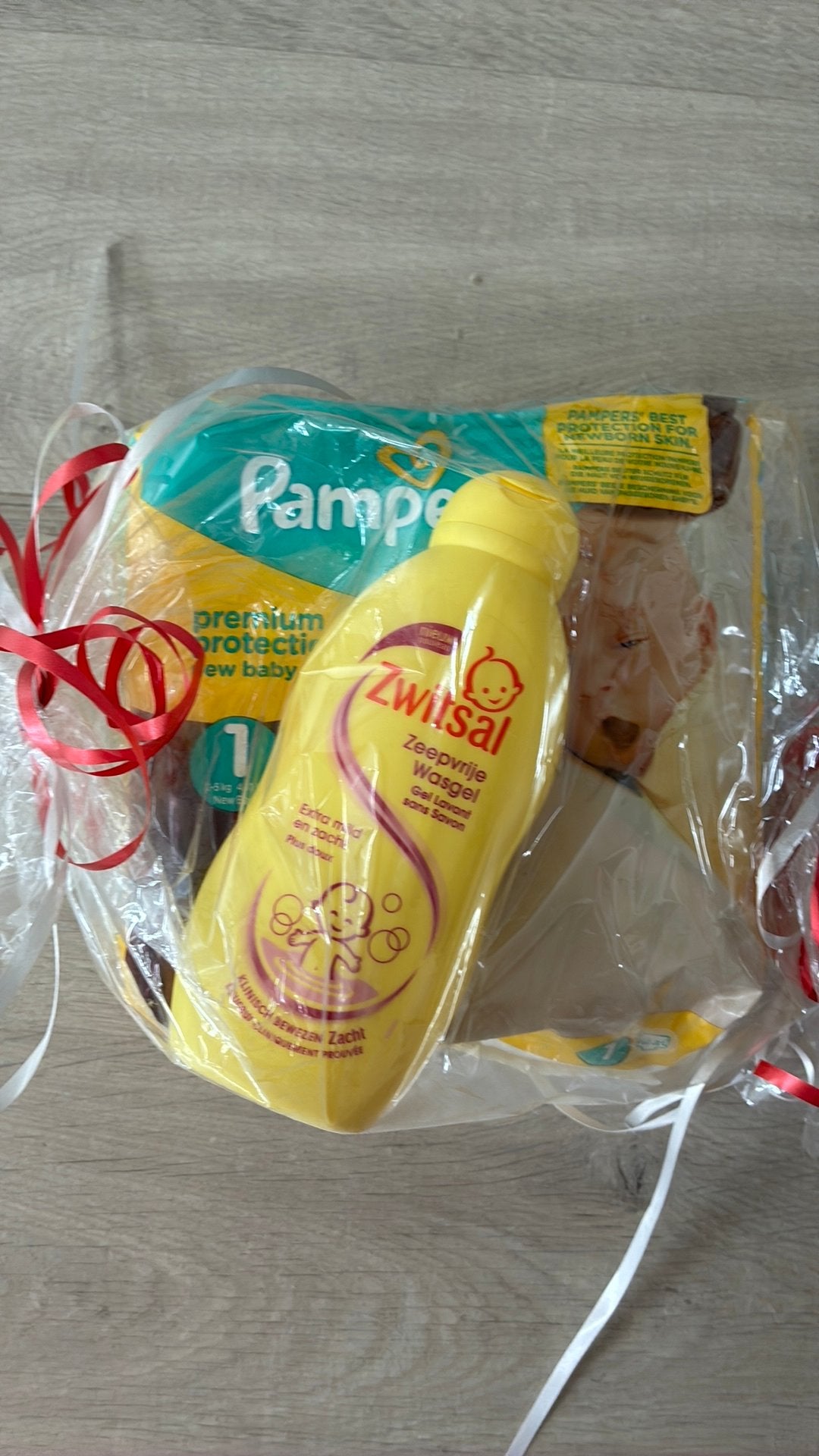 1 pak pampers maat 1 met flacon zeepvrije wasgel, Ophalen of Verzenden, Nieuw, Overige typen