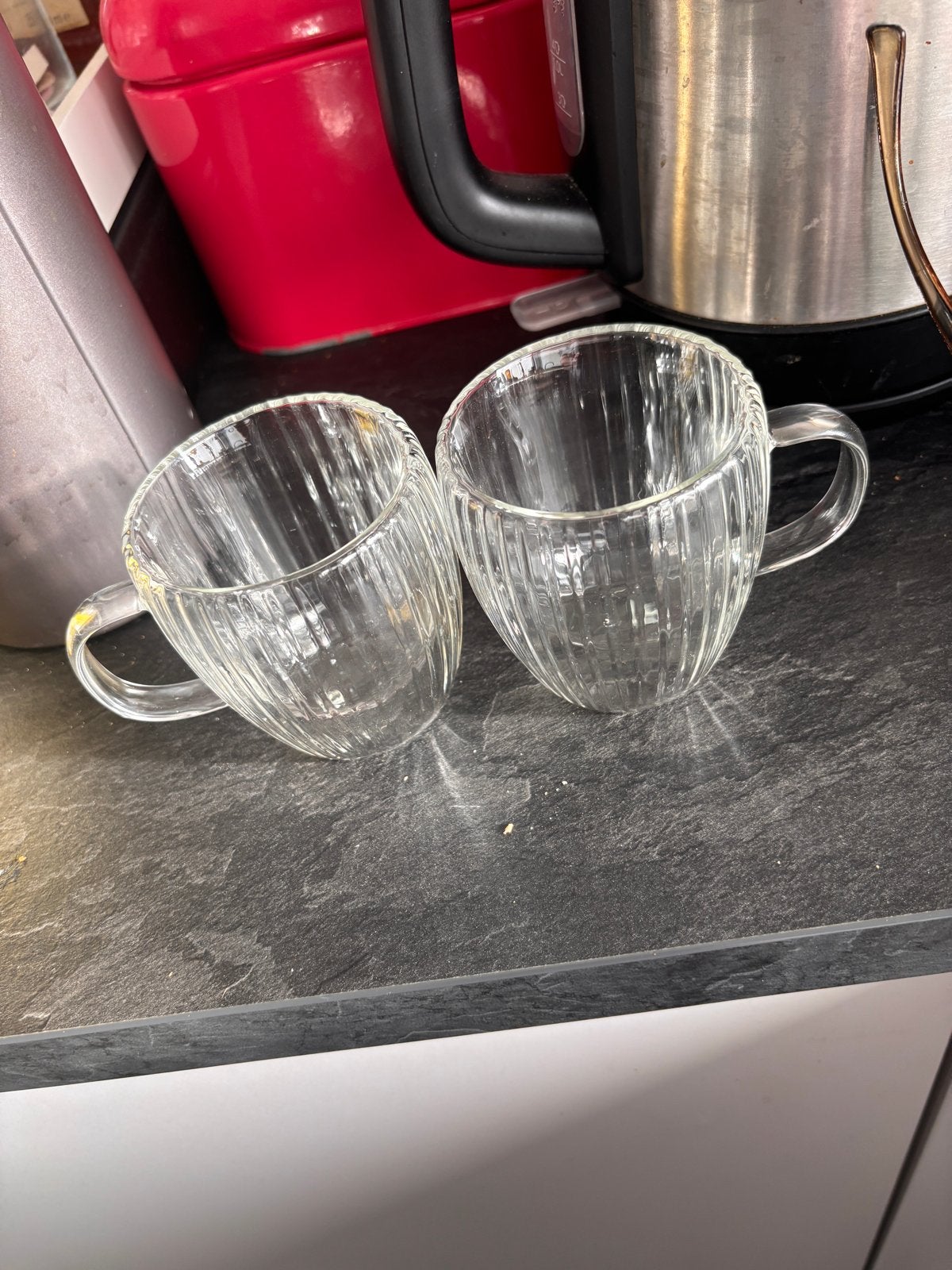 Gratis: Dubbelwandige glazen 150ml (2 stuks), Ophalen, Nieuw, Overige merken, Glas
