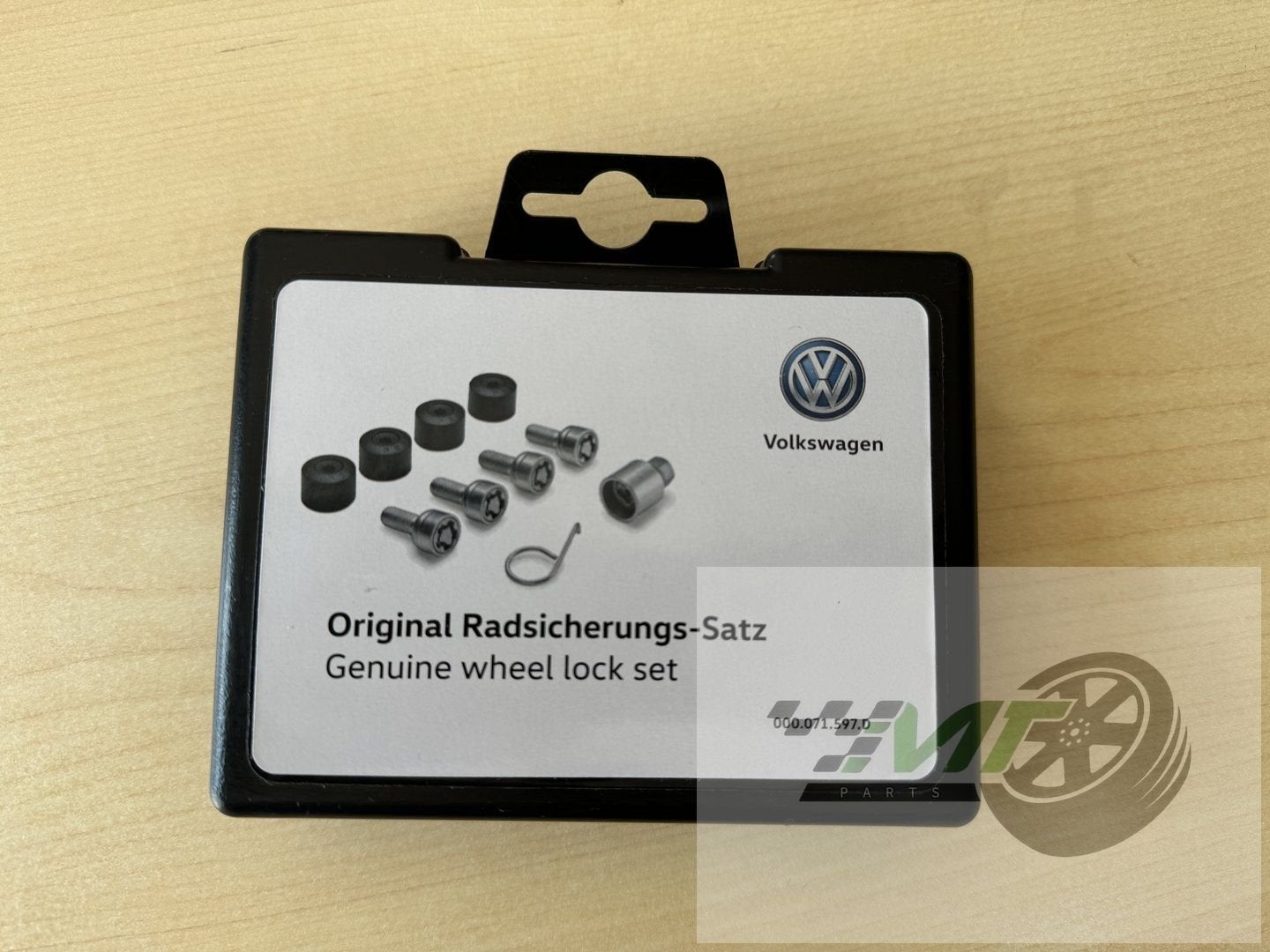 Orig Volkswagen wielslot slotbout 000.071.597.D M14 x 1.5 x, -, -, Nieuw, Ophalen of Verzenden