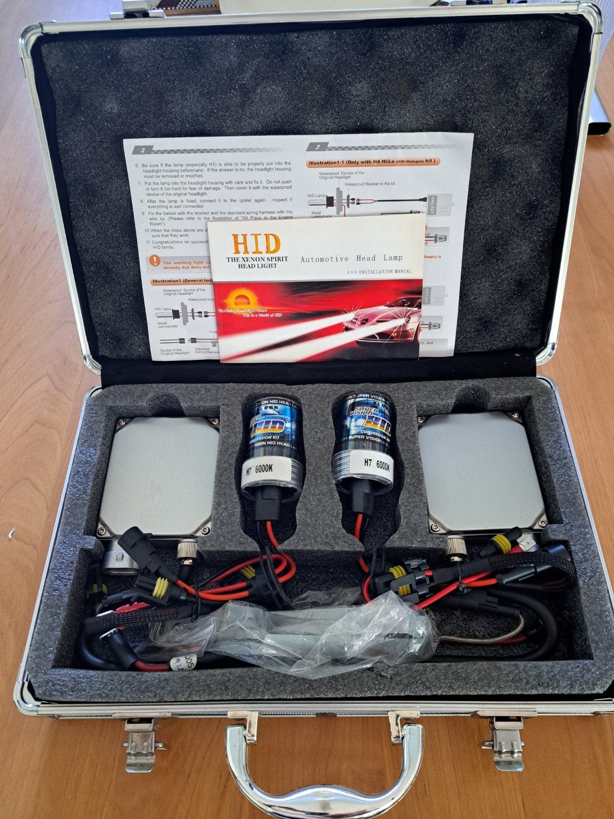 H7 6000k compleet in kover nieuw., Ophalen of Verzenden, Nieuw