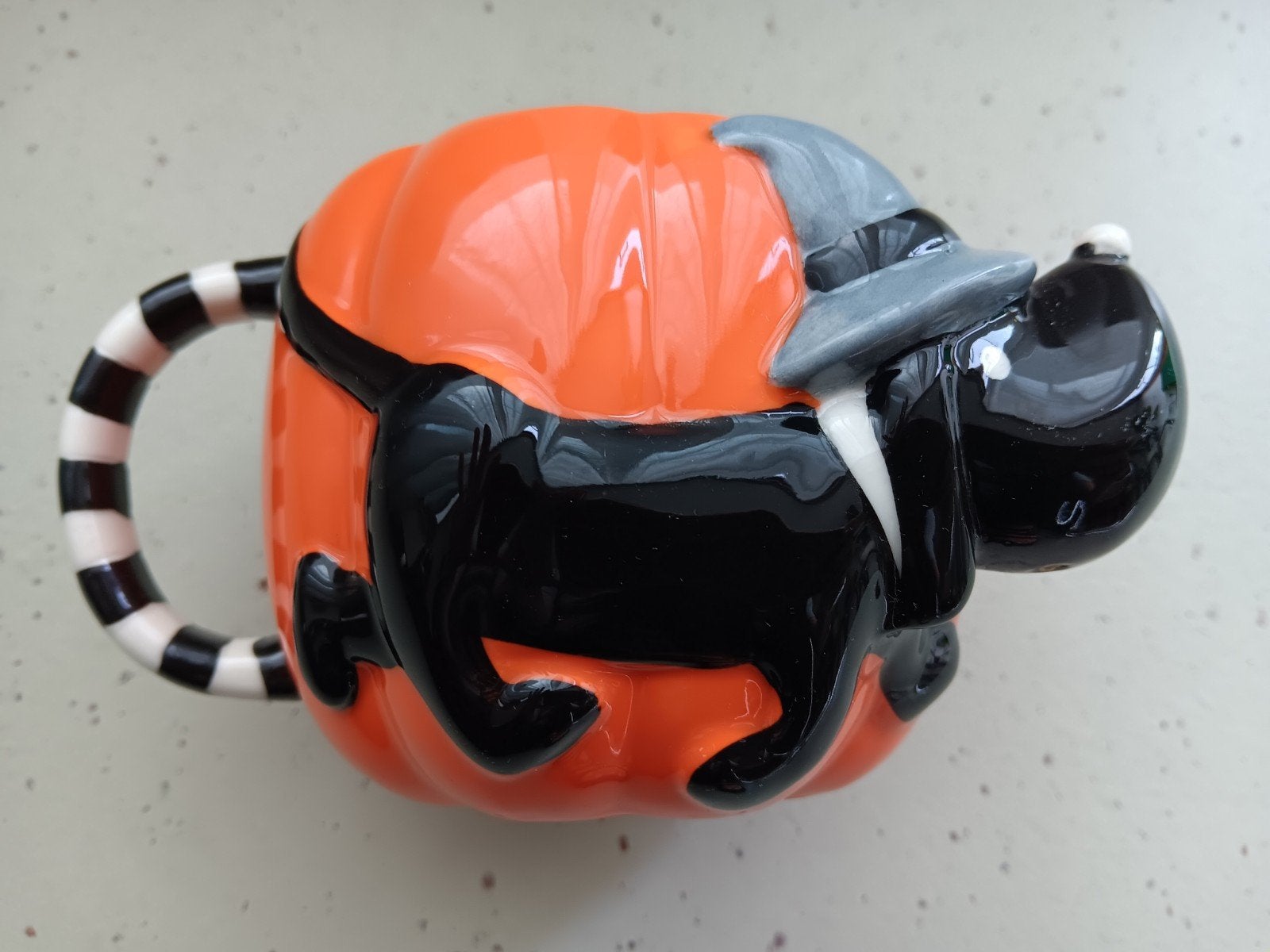 ZGAN Hema Takkie Halloween mok, Hema, Ophalen of Verzenden, Zo goed als nieuw, Delftsblauw