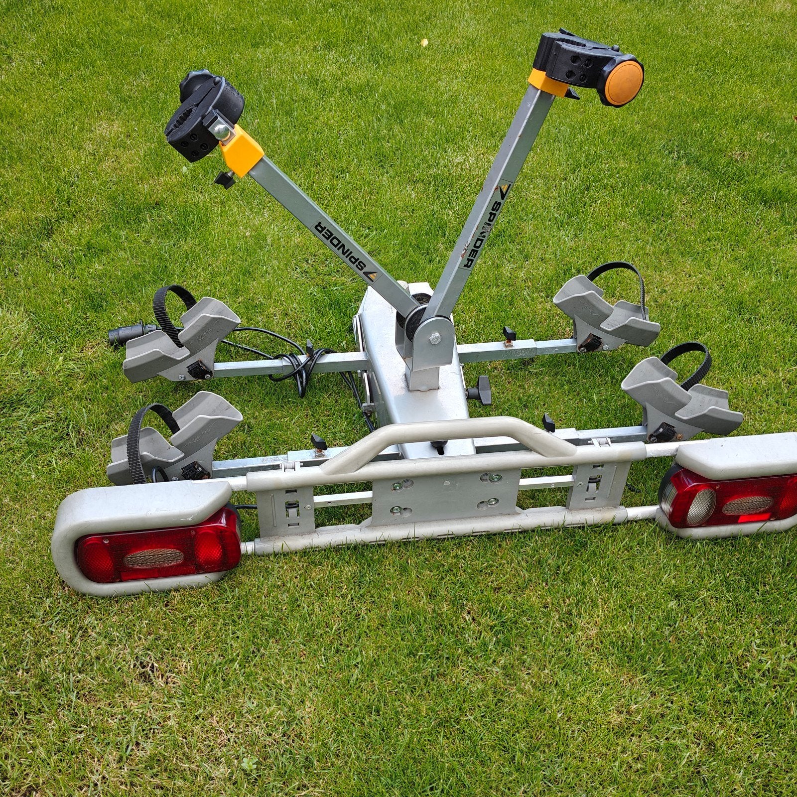 Spinder Falcon Elite fietsendrager voor 2 fietsen nu €75.-, Auto diversen, Ophalen, Gebruikt, 2 fietsen, Trekhaakdrager