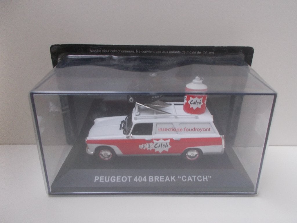 6540 Peugeot 404 Break "Catch" Altaya 1:43, Ophalen of Verzenden, Nieuw, Auto, Overige merken