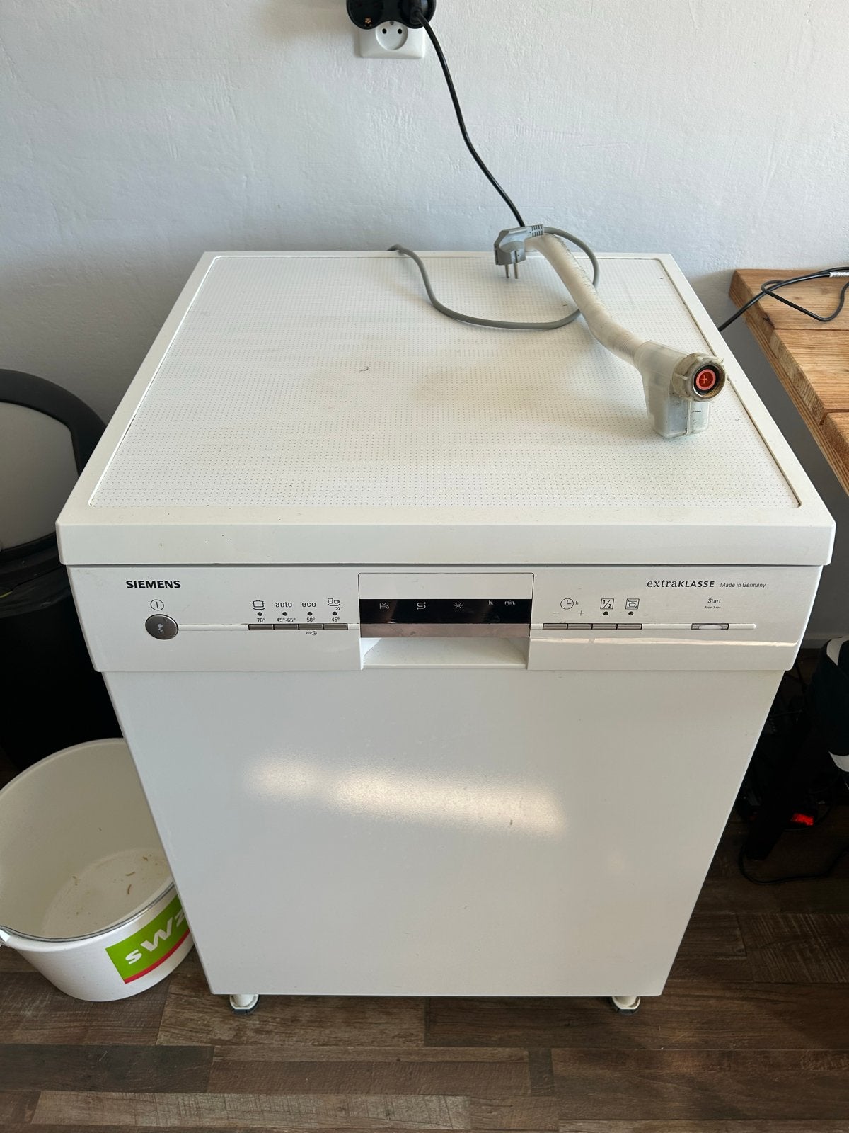 Vaatwasser met defecte uitknop - werkt verder prima, Ophalen, Gebruikt, 60 cm of meer, Vrijstaand
