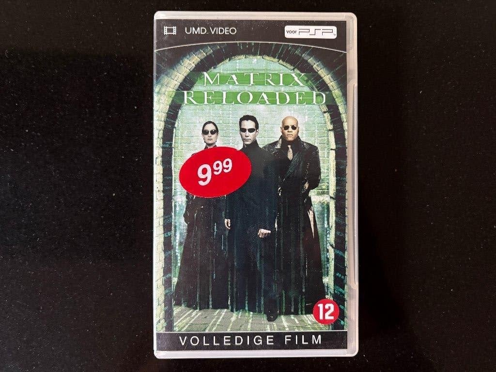 UMD video Matrix Reloaded, Spelcomputers en Games, Games | Sony PlayStation Portable, Overige genres, 1 speler, Ophalen of Verzenden