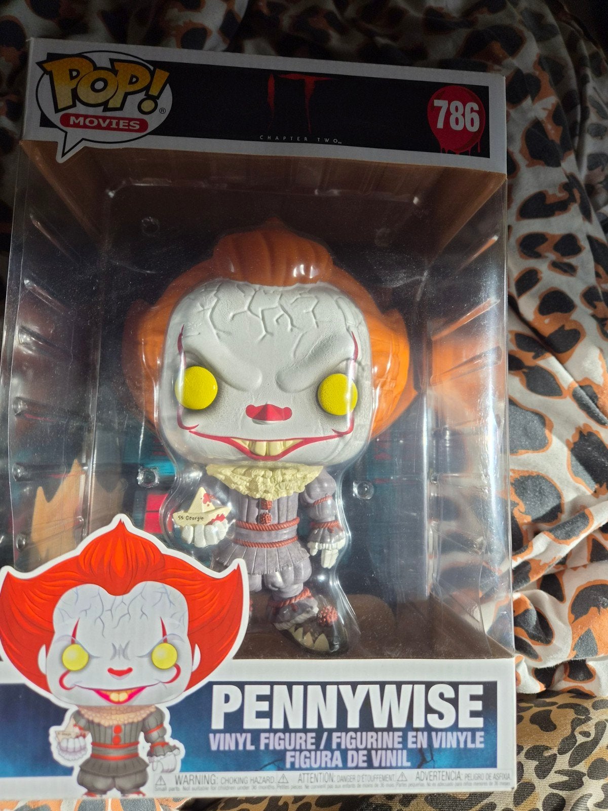 Funko Pop! Pennywise IT XL FIGUUR, Ophalen of Verzenden, Nieuw