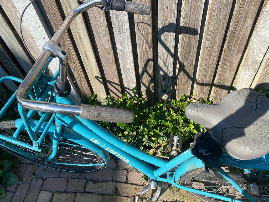 Cortina fiets, Fietsen en Brommers, Fietsen | Dames | Damesfietsen, Terugtraprem, Gebruikt, Versnellingen, Ophalen
