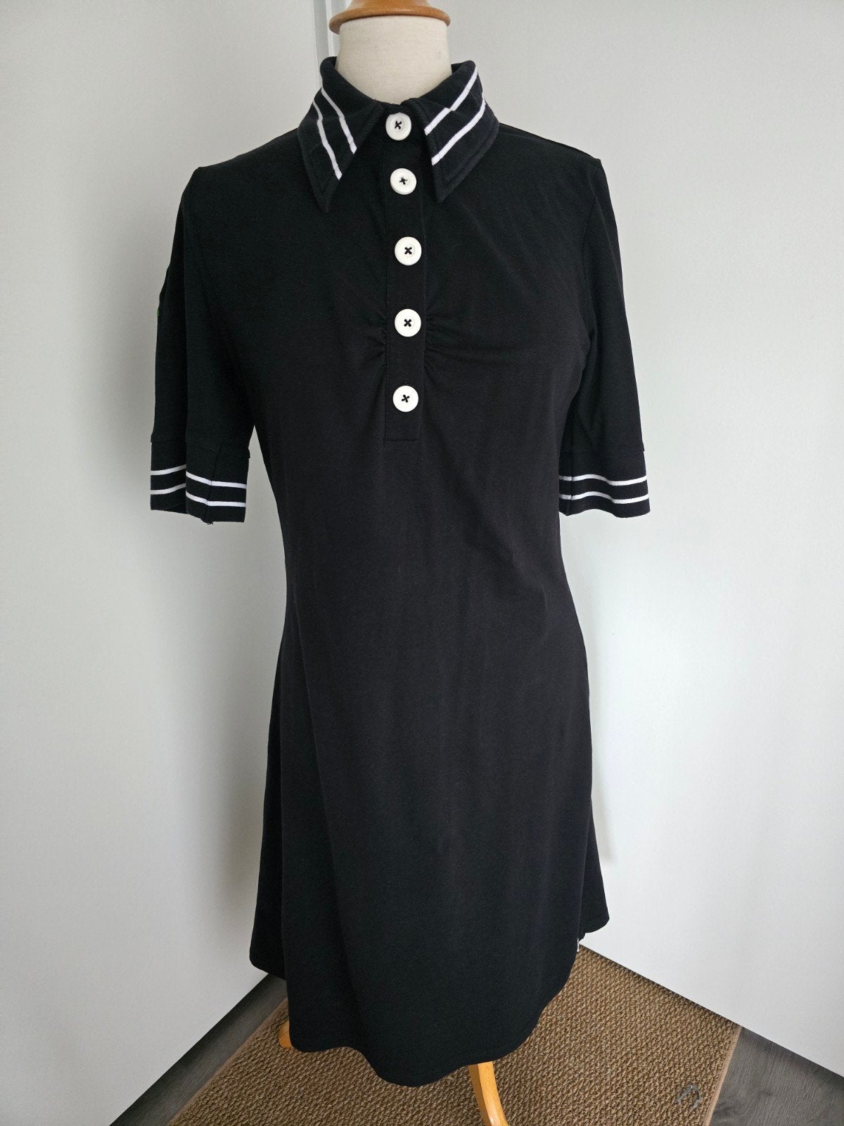 Tante Betsy jurk maat M, Kleding | Dames, Maat 38/40 (M), Blauw, Ophalen of Verzenden, Zo goed als nieuw