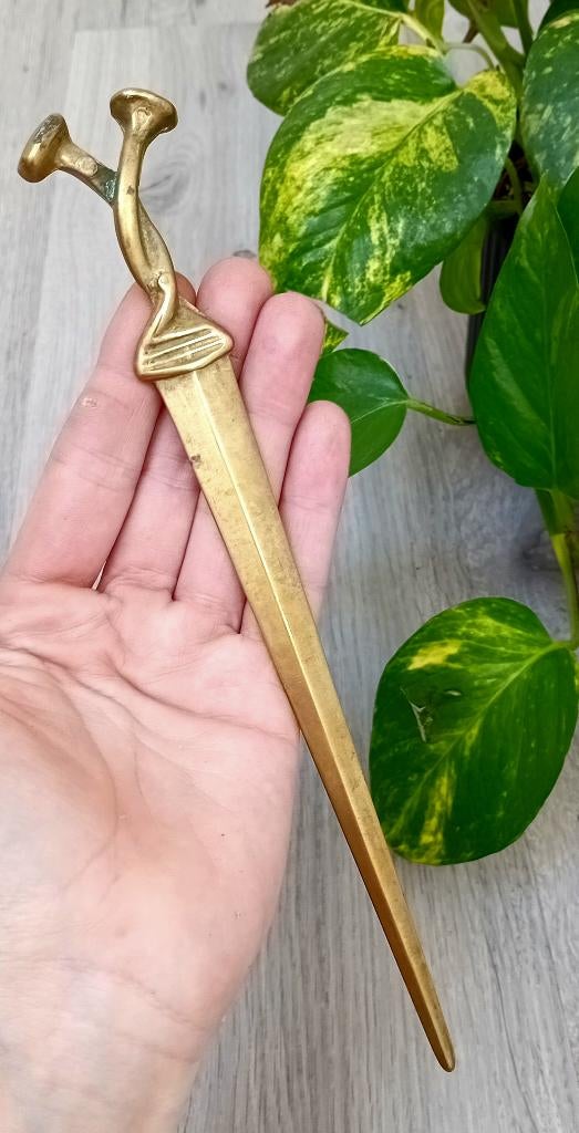 messing briefopener, Ophalen of Verzenden