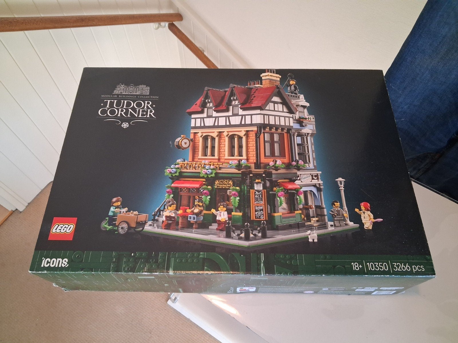 Lego 10350 hoekpand tudorstijl, Ophalen, Overige thema's, Lego, Zo goed als nieuw
