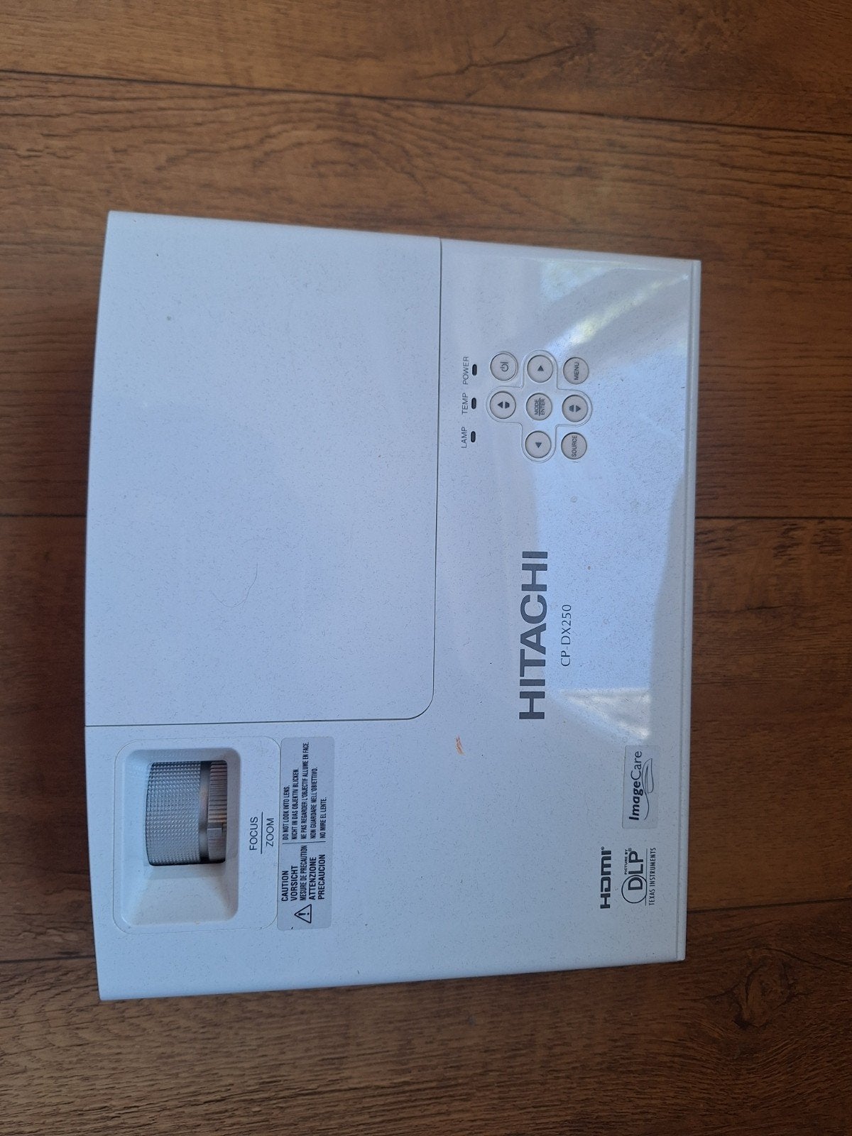 Hitachi CP-DX250 DLP Projector - Zo goed als nieuw, HD (720), Ophalen of Verzenden, Zo goed als nieuw, DLP
