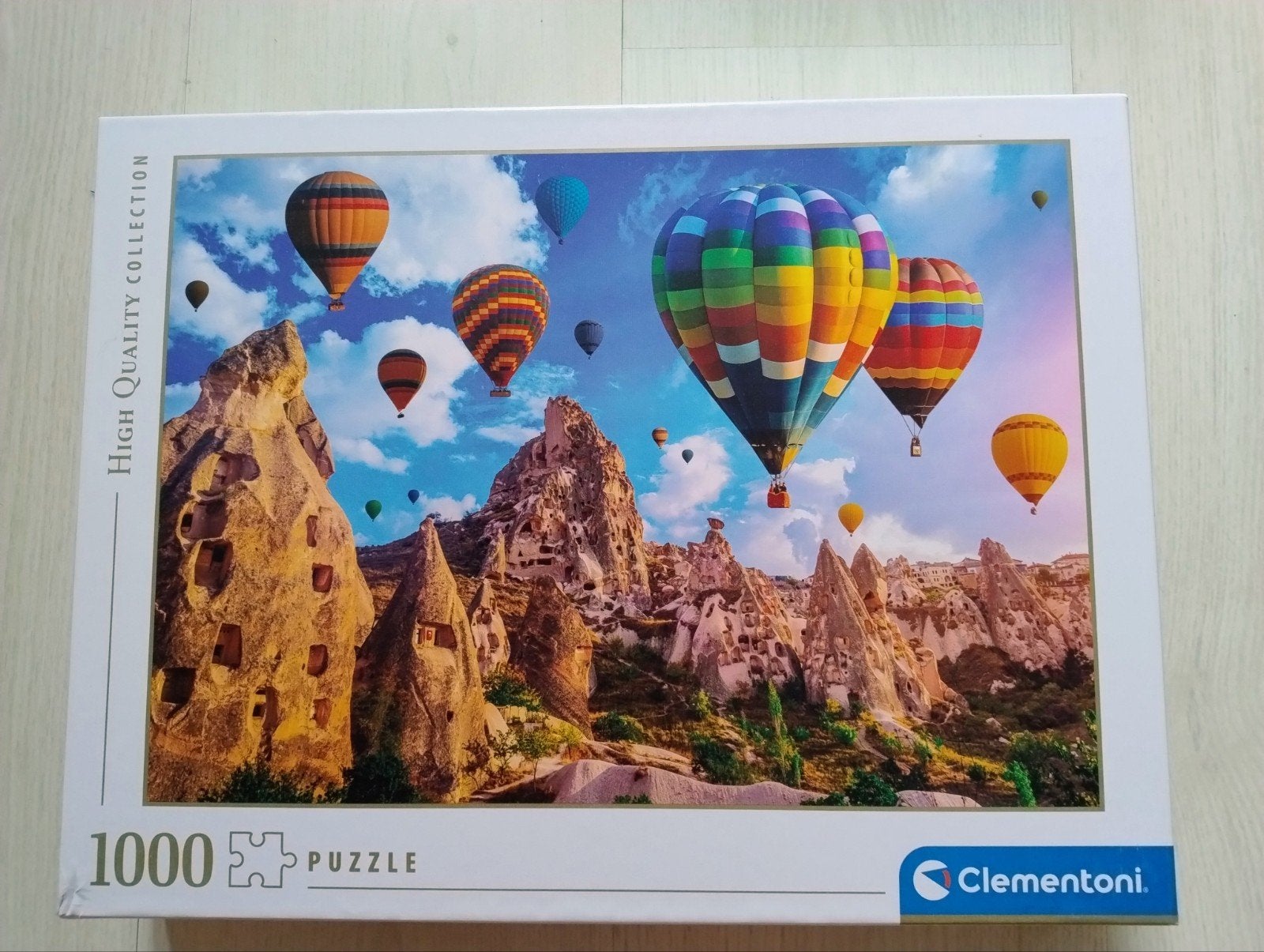 Clementoni Legpuzzel 1000 stukjes - Cappadocië luchtballon, Ophalen of Verzenden, 500 t/m 1500 stukjes, Zo goed als nieuw, Legpuzzel