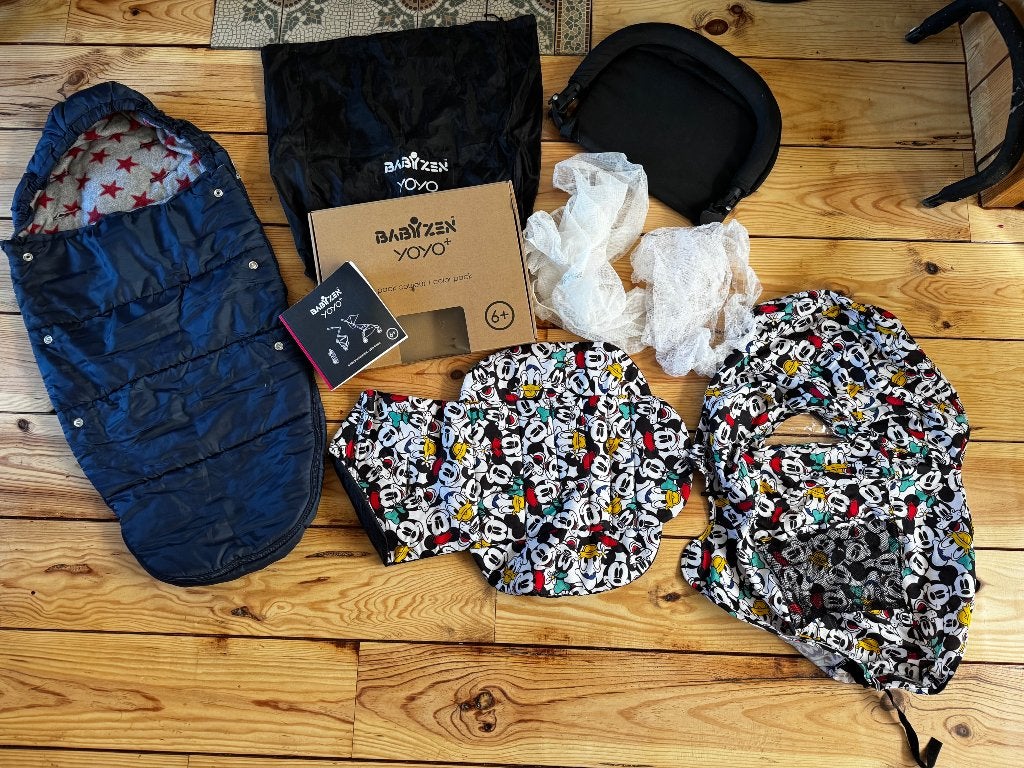 Accessoires voor een Yoyo zen baby buggy kinderwagen