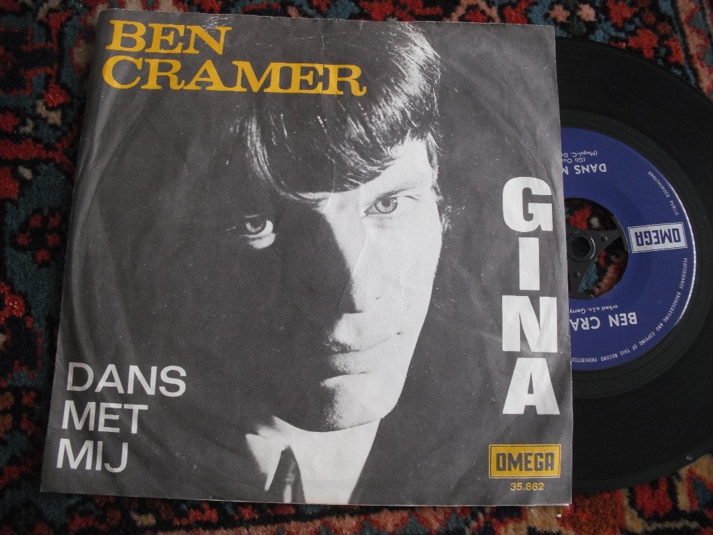 Ben Cramer - Gina (nl), Ophalen of Verzenden, Zo goed als nieuw, 12 inch, Levenslied of Smartlap