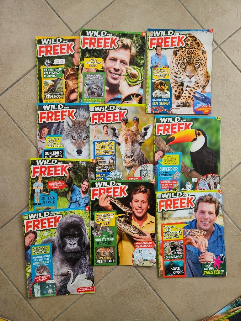 freek vonk tijdschriften teab zeer goede staat/ nieuwstaat, Ophalen of Verzenden, Zo goed als nieuw, Wetenschap en Natuur