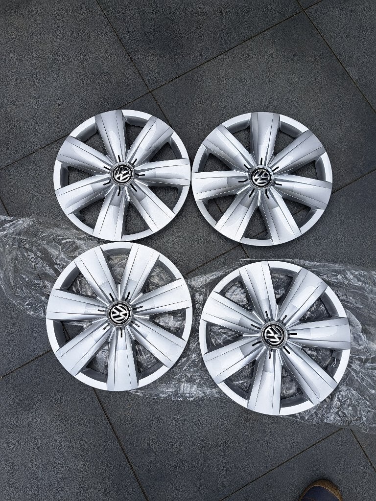 Set Volkswagen wieldoppen 16", Ophalen of Verzenden, Nieuw