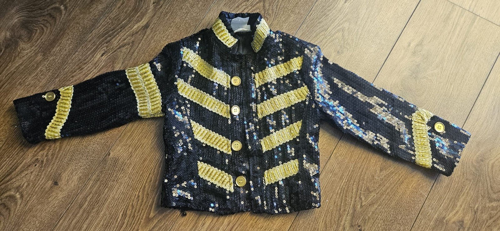 Glittertjas Michael Jackson of legerjas, Kleding | Heren, Carnavalskleding en Feestkleding, Ophalen, Carnaval, Overige maten, Kleding