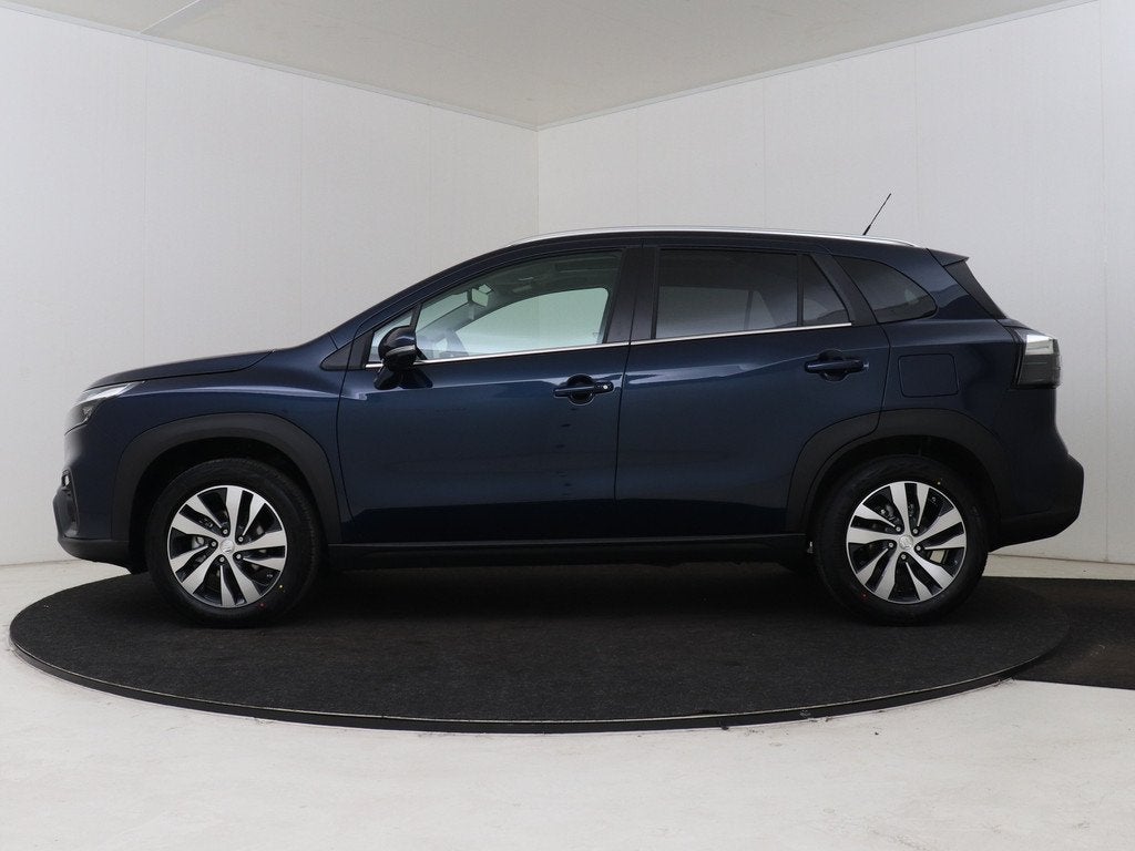 Suzuki S-Cross 1.4 Boosterjet Style Hybrid Automaat | Parkee, Auto's, Suzuki, 12 maanden, Zwart, 4 cilinders, Blauw