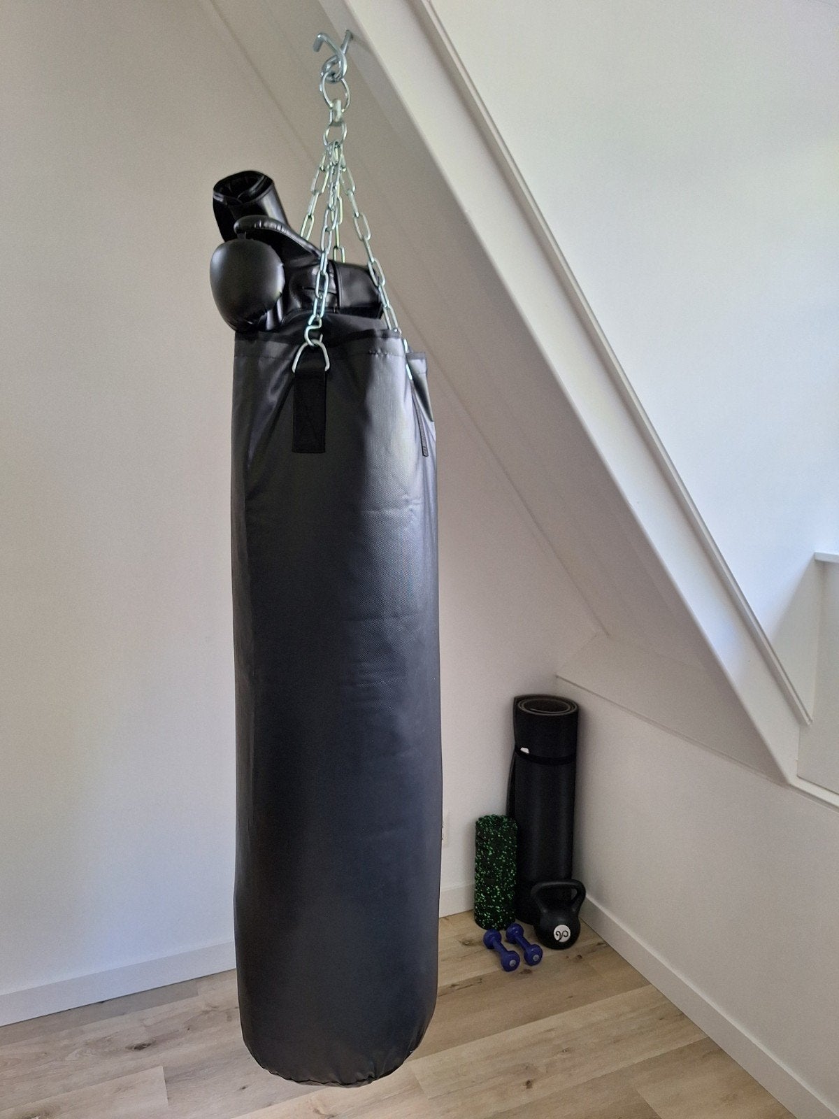 Complete bokstraining set: bokszak, handschoenen, ketting, Ophalen, Nieuw, Bokszak