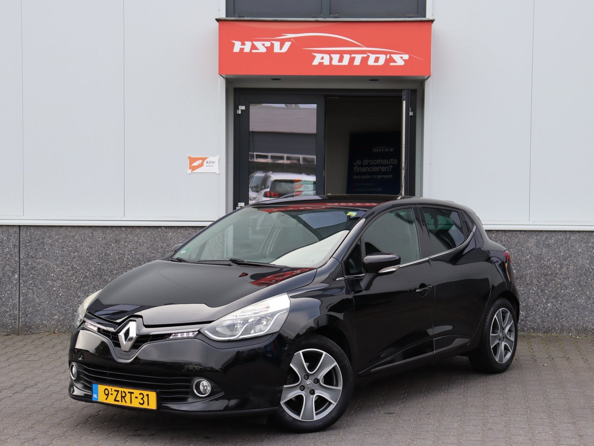 Renault Clio 0.9 TCe ECO Night&Day navi LM airco org NL, Auto's, Voorwielaandrijving, 540 kg, Zwart, Origineel Nederlands