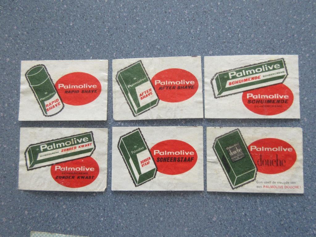 6 x Palmolive, Verzenden, Zo goed als nieuw, Luciferdoosjes of -merken