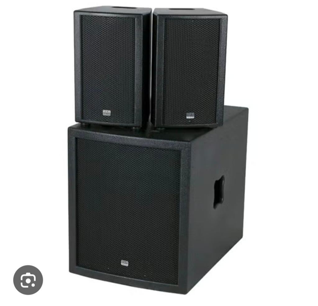 DAP CLUBMATE 2, Audio, Tv en Foto, Luidsprekers, Ophalen of Verzenden, 120 watt of meer, Overige merken